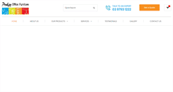 Desktop Screenshot of prodigyfurniture.com.au